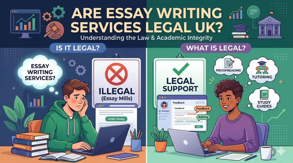 Are Essay Writing Services Legal in the UK